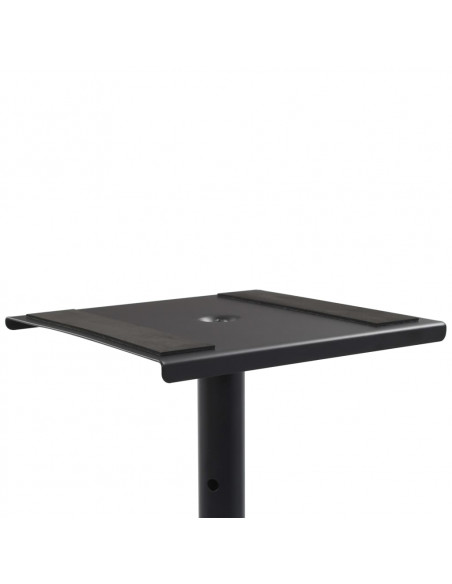 Supporti per Casse Spia da Studio 2 pz Nero in Acciaio