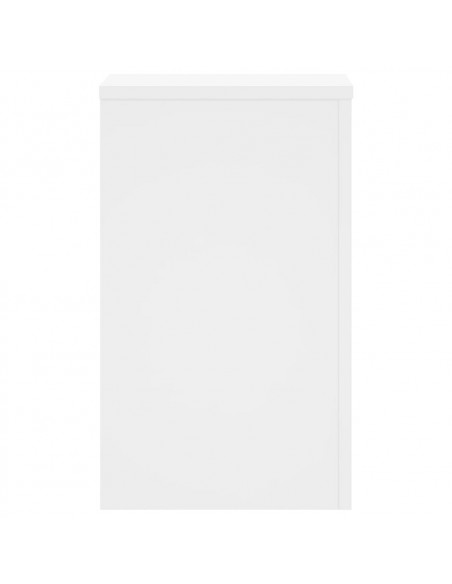 Supporti per Piante 2 pz Bianchi 30x30x50cm Legno Multistrato