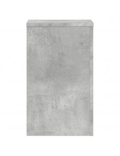 Supporti per Piante 2 pz Grigio 30x30x50 cm Legno Multistrato