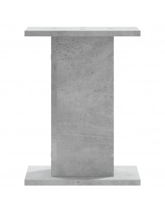 Supporti per Piante 2 pz Grigio Cemento 30x30x50 cm Truciolato