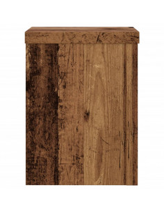 Supporti per Piante 2 pz Legno 15x15x20 cm Legno Multistrato