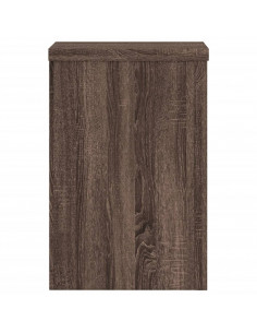 Supporti per Piante 2 pz Marrone 20x20x30 cm Legno Multistrato