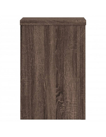 Supporti per Piante 2 pz Marrone 25x25x35 cm Legno Multistrato