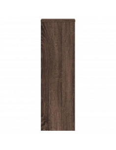 Supporti per Piante 2 pz Marrone 25x25x80 cm Legno Multistrato