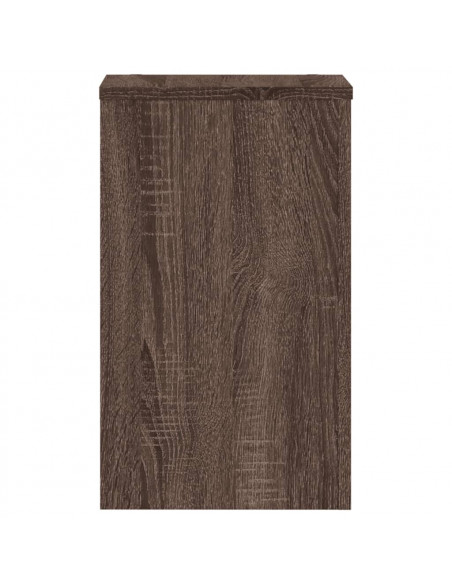 Supporti per Piante 2 pz Marrone 30x30x50 cm Legno Multistrato