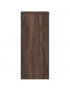 Supporti per Piante 2 pz Marrone 30x30x70 cm Legno Multistrato