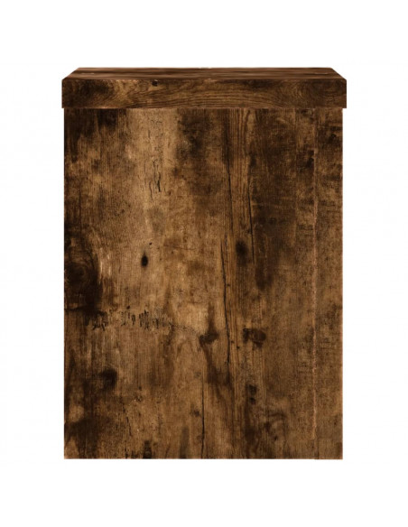 Supporti per Piante 2 pz Rovere 15x15x20 cm Legno Multistrato