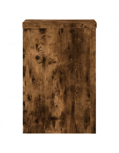 Supporti per Piante 2 pz Rovere 20x20x30 cm Legno Multistrato