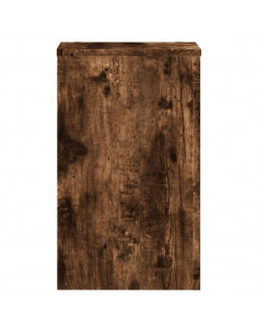 Supporti per Piante 2 pz Rovere 30x30x50 cm Legno Multistrato