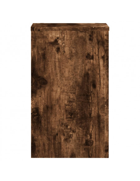 Supporti per Piante 2 pz Rovere 30x30x50 cm Legno Multistrato