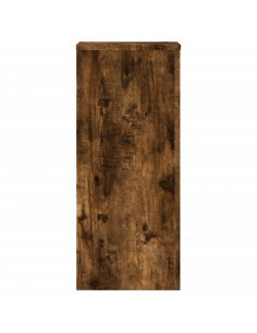 Supporti per Piante 2 pz Rovere 30x30x70 cm Legno Multistrato