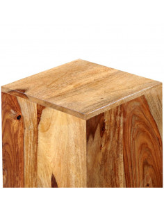 Supporti per Piante 3 pz in Massello di Sheesham Marrone