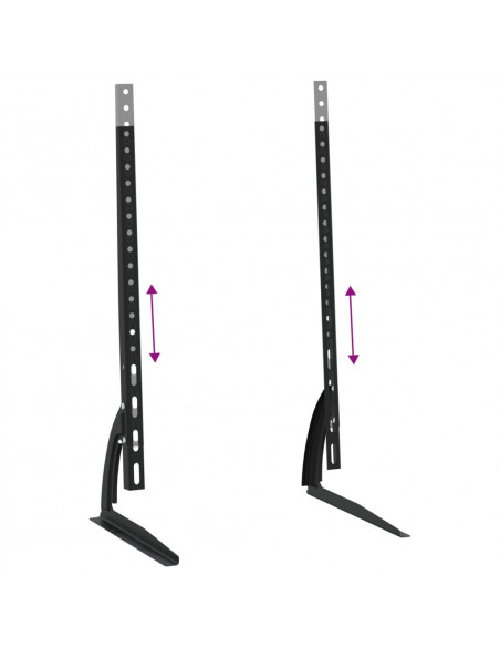 Supporti TV 2pz per Schermo 37"-75" Max VESA 600x400 mm 45kg