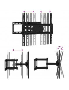 Supporto a Parete per Schermo 26"-70" Max VESA 400x400 mm 40kg