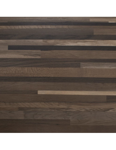 Listoni Pavimento PVC 5,02 m² 2mm Autoadesivi Marrone a Strisce