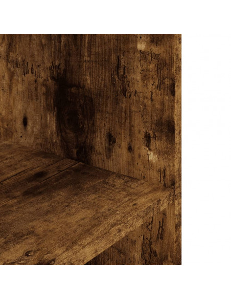 Supporto Acquario 100x40x60 cm in Legno Multistrato Rovere Fumo