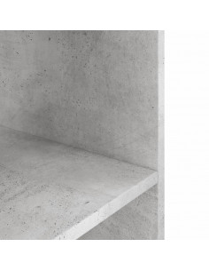 Supporto Acquario 100x40x60 cm Legno Multistrato Grigio Cemento