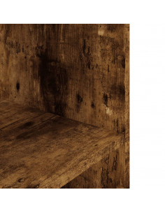 Supporto Acquario 120x40x60 cm in Legno Multistrato Rovere Fumo