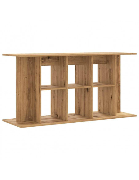 Supporto Acquario 120x40x60 cm Multistrato Rovere Artigianale