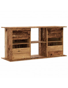 Supporto Acquario 121x41x58cm in Legno Multistrato Legno Antico