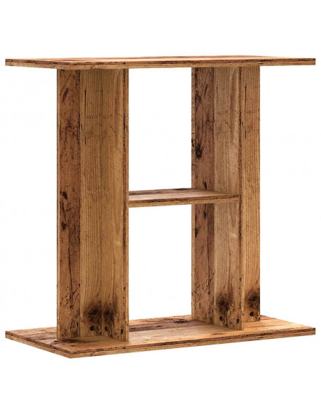 Supporto Acquario 60x30x60 cm in Legno Multistrato Legno Antico