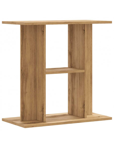 Supporto Acquario 60x30x60 cm Multistrato Rovere Artigianale