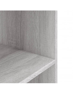 Supporto Acquario 60x30x60cm in Legno Multistrato Grigio Sonoma