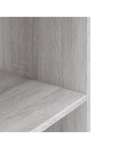 Supporto Acquario 60x30x60cm in Legno Multistrato Grigio Sonoma