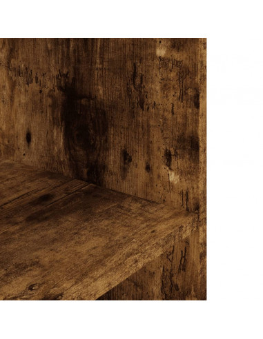 Supporto Acquario 75x36x72,5 cm Legno Multistrato Rovere Fumo