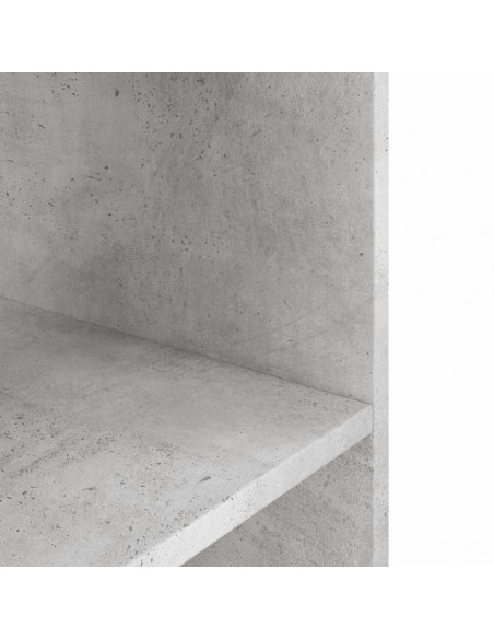 Supporto Acquario 80x35x60 cm Legno Multistrato Grigio Cemento