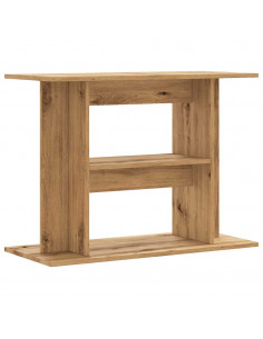 Supporto Acquario 80x35x60 cm Multistrato Rovere Artigianale