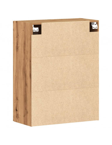 Credenza Rovere Artigianale 69,5x34x90 cm in Legno Multistrato