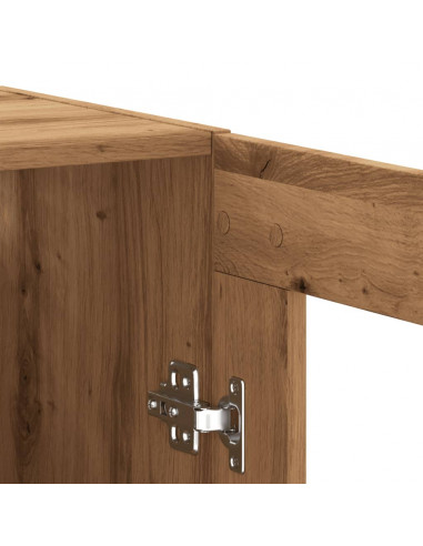 Credenza Rovere Artigianale 69,5x34x90 cm in Legno Multistrato