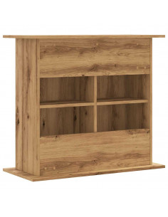 Supporto Acquario 81x36x73 cm Multistrato Rovere Artigianale