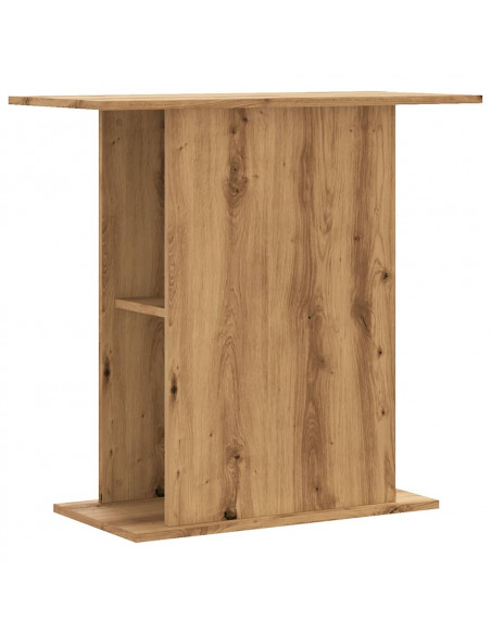 Supporto Acquario Rovere Artigianale 36x75x72,5cm Truciolato