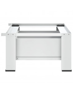 Supporto Alzatina per Lavatrice con Cassetto Bianco