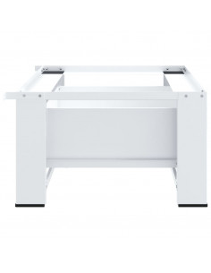 Supporto Alzatina per Lavatrice con Cassetto Bianco
