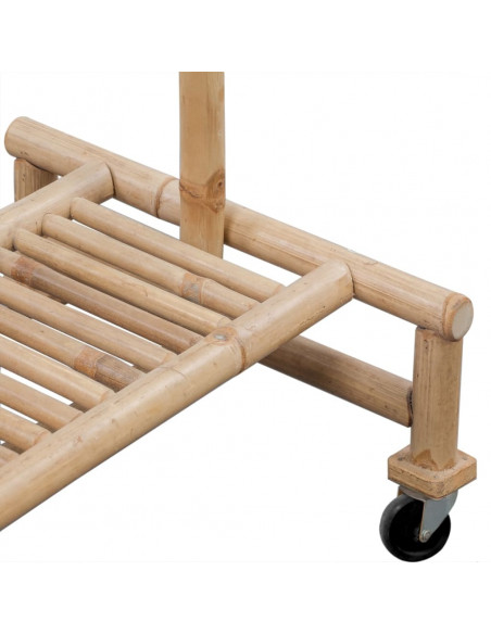 Supporto Appendiabiti in Legno di Bambù