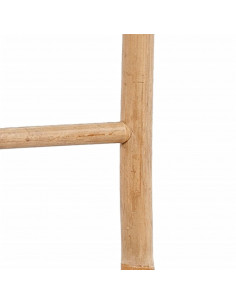 Supporto Asciugamani a Scaletta con 6 Gradini in Bambù