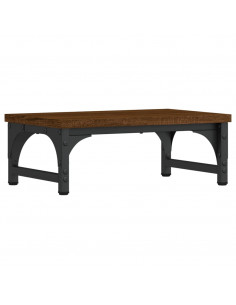 Supporto Monitor Rovere Marrone 37x23x14cm Legno Multistrato