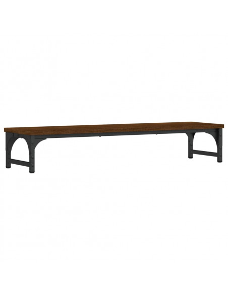 Supporto Monitor Rovere Marrone 85x23x15,5 cm Legno Multistrato