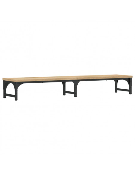 Supporto Monitor Rovere Sonoma 105x23x15,5 cm Legno Multistrato