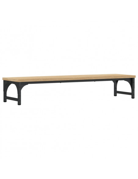 Supporto Monitor Rovere Sonoma 85x23x15,5 cm Legno Multistrato