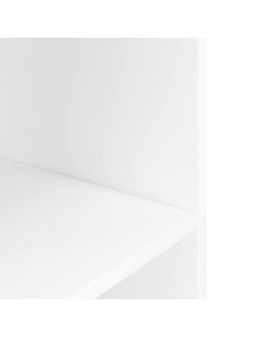 Supporto per Acquario 100x40x60 cm in Legno Multistrato Bianco