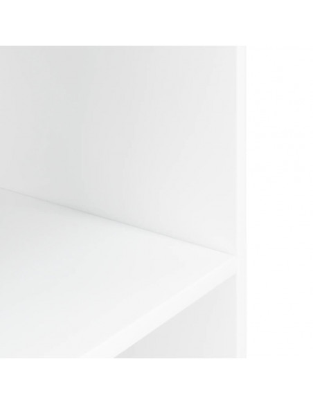 Supporto per Acquario 100x40x60 cm in Legno Multistrato Bianco