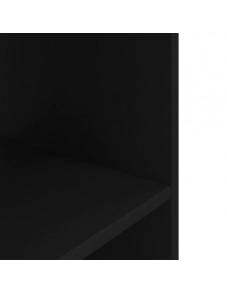 Supporto per Acquario 100x40x60 cm in Legno Multistrato Nero