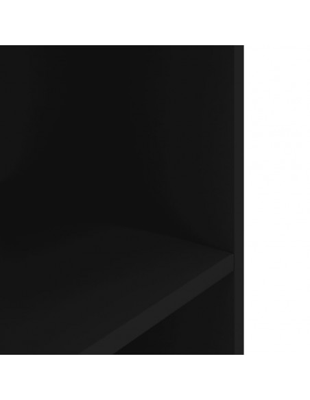 Supporto per Acquario 120x40x60 cm in Legno Multistrato Nero