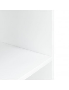 Supporto per Acquario Bianco 75x36x72,5 cm Legno Multistrato