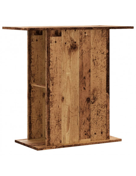 Supporto per Acquario Legno Antico 36x75x72,5cm in Truciolato