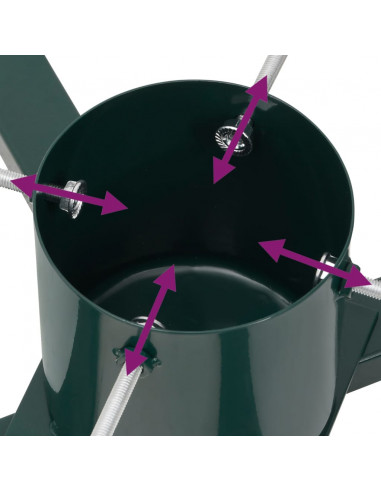 Supporto per Albero di Natale 60x60x16 cm